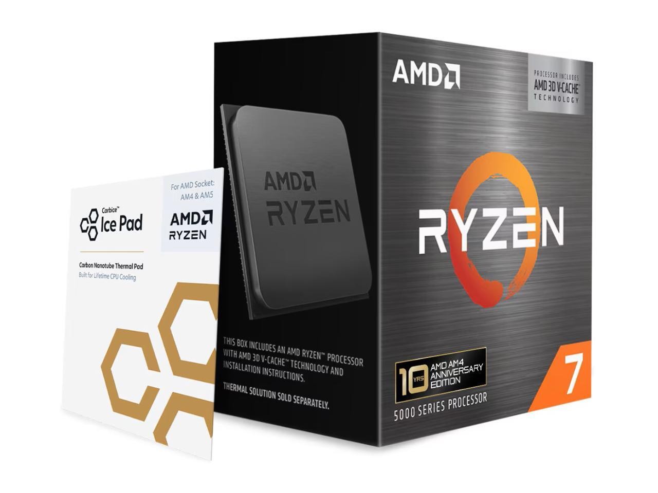 AMD Ryzen 7 5800X3D 10th Anniversary Edition - Ryzen 7 5000 Series Vermeer (Zen AMD Ryzen 7 5800X3D 10th Anniversary Edition - Ryzen 7 5000 Series Vermeer (Zen
