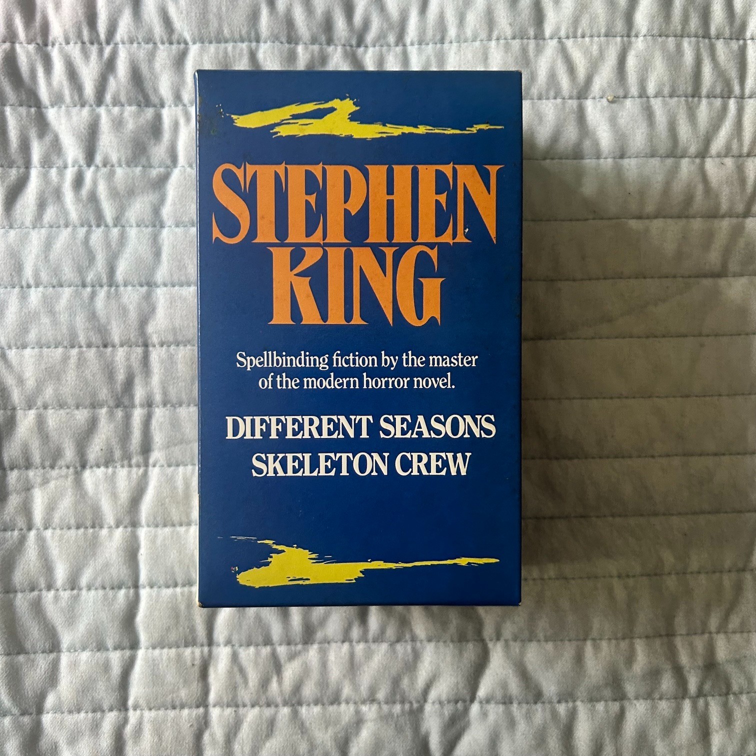 Vintage Stephen King 2-Book Paperback Set - Different Seasons & Skeleton Crew Vintage Stephen King 2-Book Paperback Set - Different Seasons & Skeleton Crew