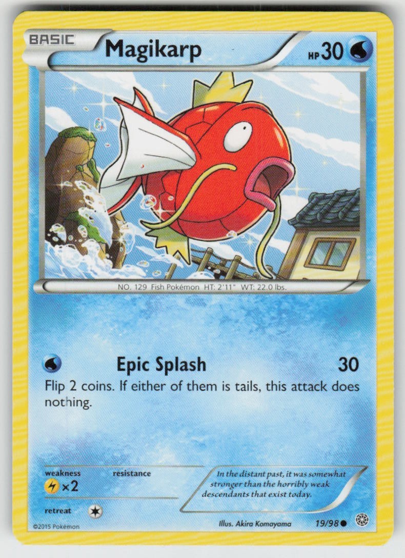 Magikarp 19/98 Common XY - Ancient Origins