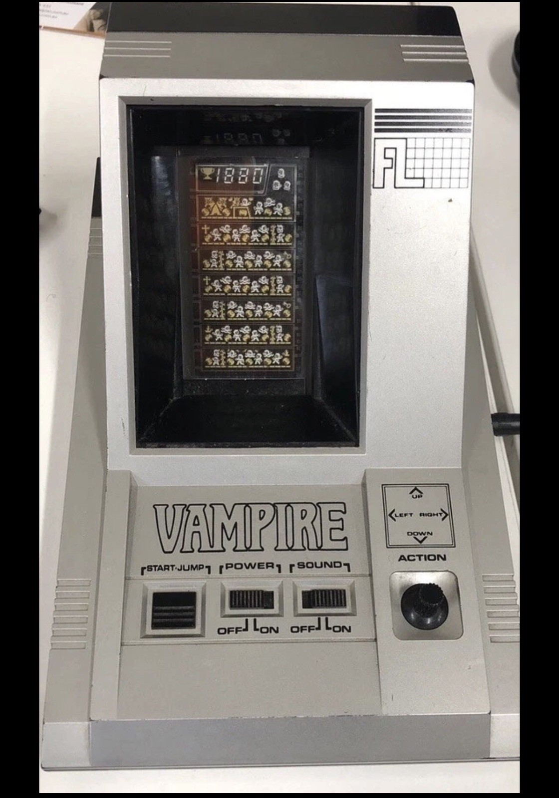 Vintage BANDAI ELECTRONICS ARCADE Vampire Game - Working