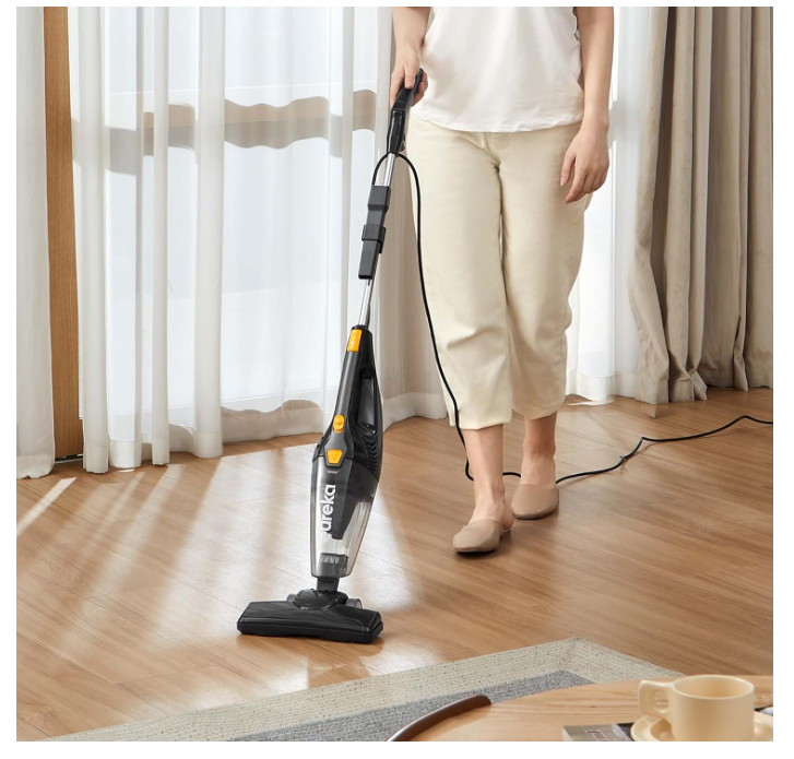 Eureka Blaze Stick Vacuum Cleaner, Powerful Suction 3-in-1 Small Handheld Vac...
