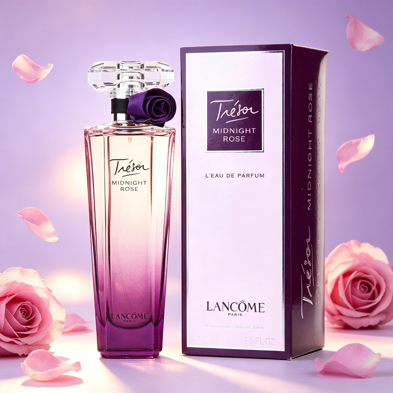 Lancome Tresor Midnight Rose Eau de Parfum 2.5 oz / 75ml - NEW & SEALED