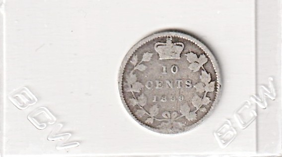 1899 Canada 10 Cent  #779