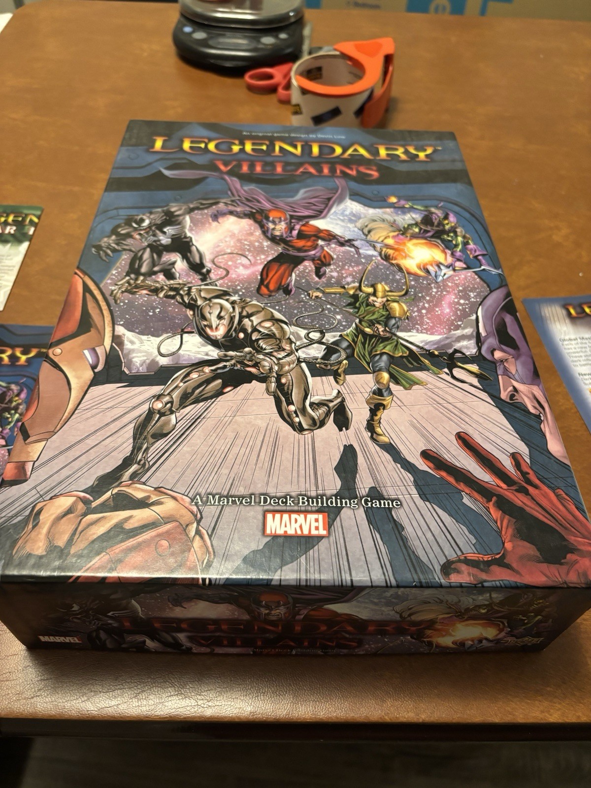 Marvel Legendary Villains Deck Building + Dark City And Fear Itself, Cap 75th
