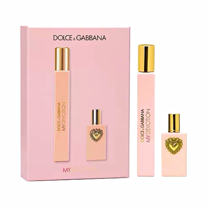 Dolce Gabbana Devotion EDP 0.34 oz & 0.17 oz Gift Set 100% Authentic New