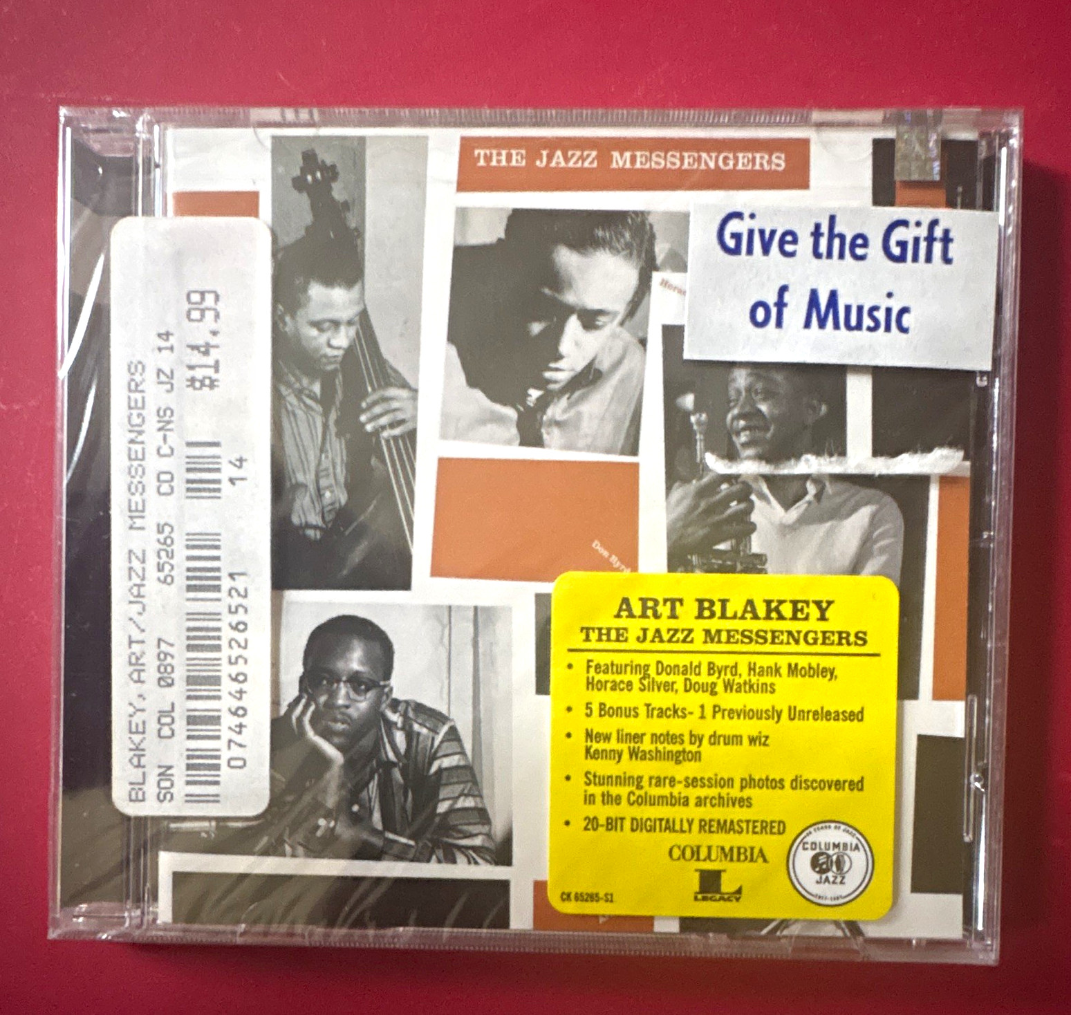 Art Blakey & The Jazz Messengers The Jazz Messengers CD 1997 Columbia CK 65265 Art Blakey & The Jazz Messengers The Jazz Messengers CD 1997 Columbia CK 65265