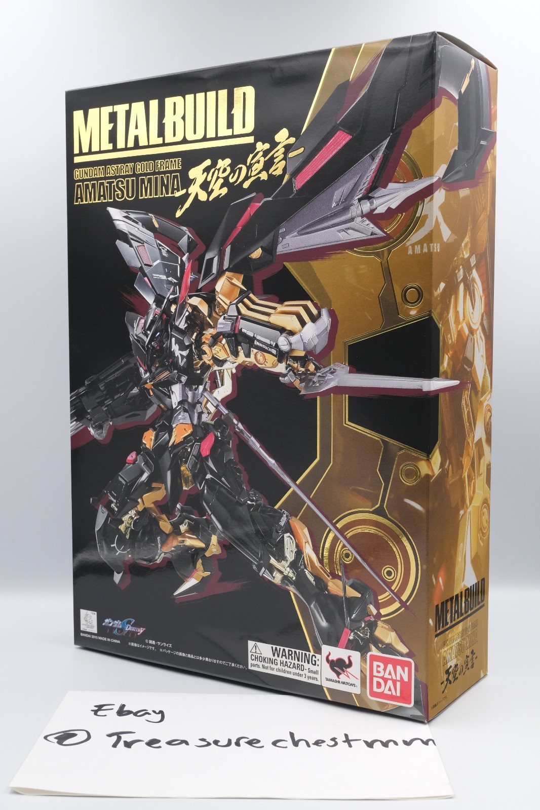 Bandai Metal Build Figure Gundam Seed Astray Gold Frame Amatsu Mina