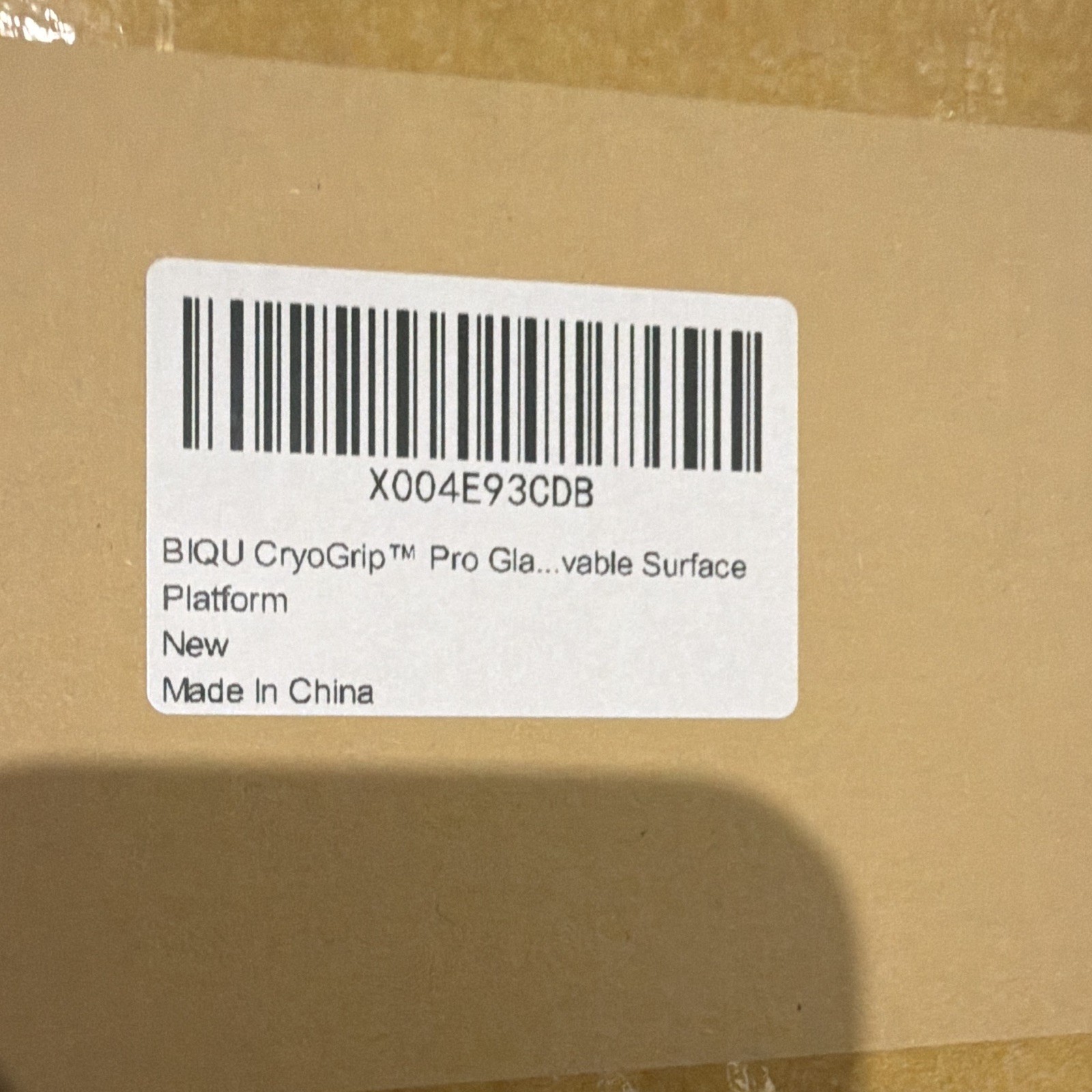 BIQU Cryogrip Pro Glacier Build Plate For Bambu Labs Printer