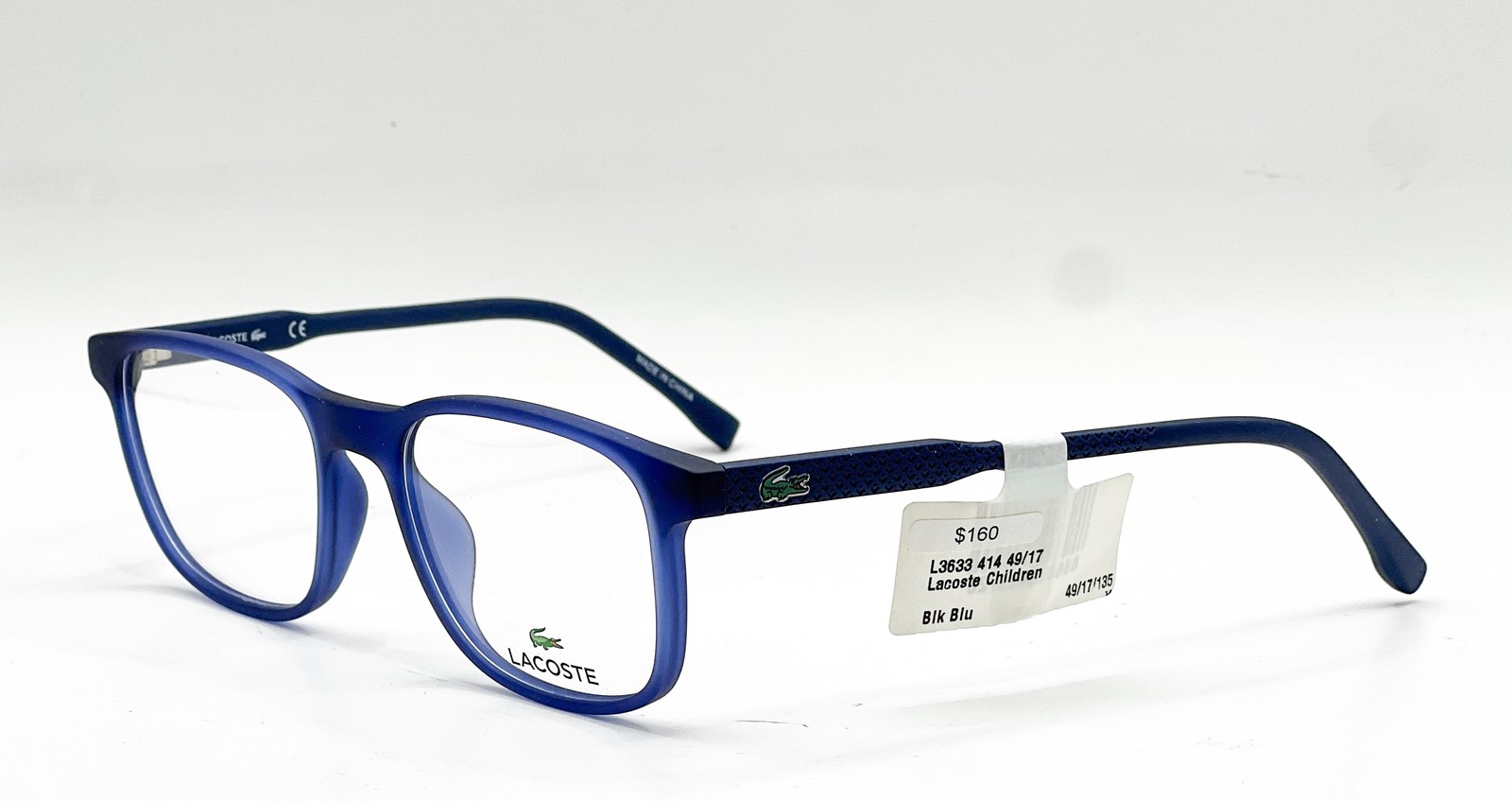 NEW LACOSTE L3633 414 BLUE AUTHENTIC EYEGLASSES 49-17