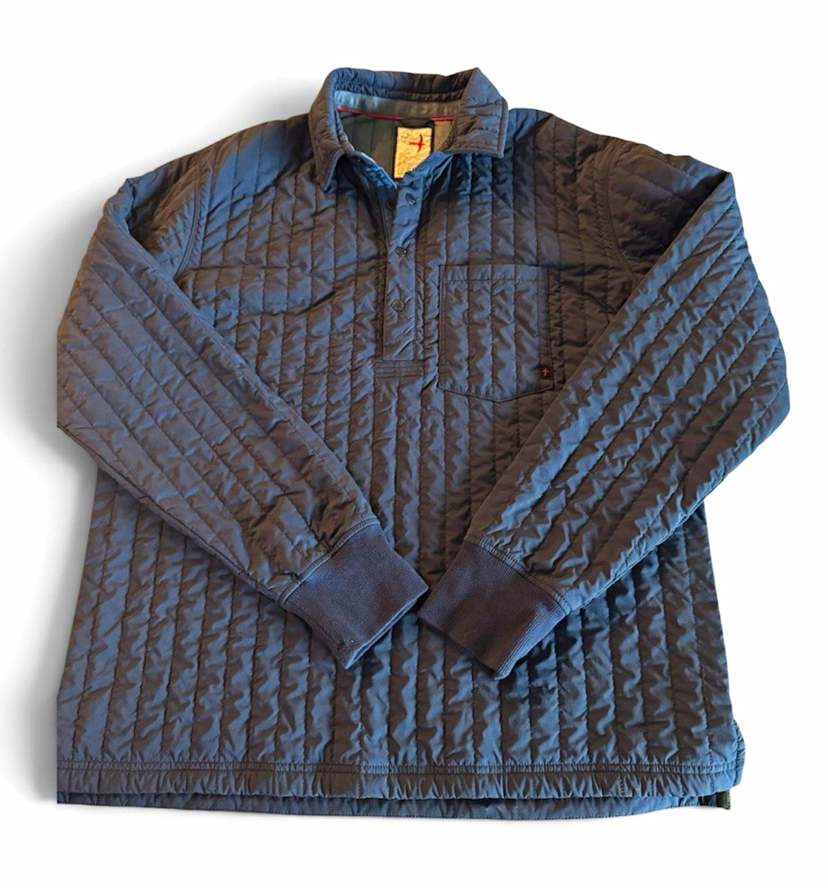 Relwen Polo Jack Jacket Quilted Pullover Jacket Men\'s Large