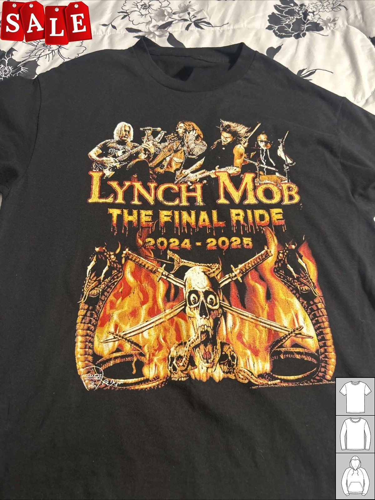 New Lynch Mob The Final Ride Gift For Fans Unisex S-5XL JM681 New Lynch Mob The Final Ride Gift For Fans Unisex S-5XL JM681