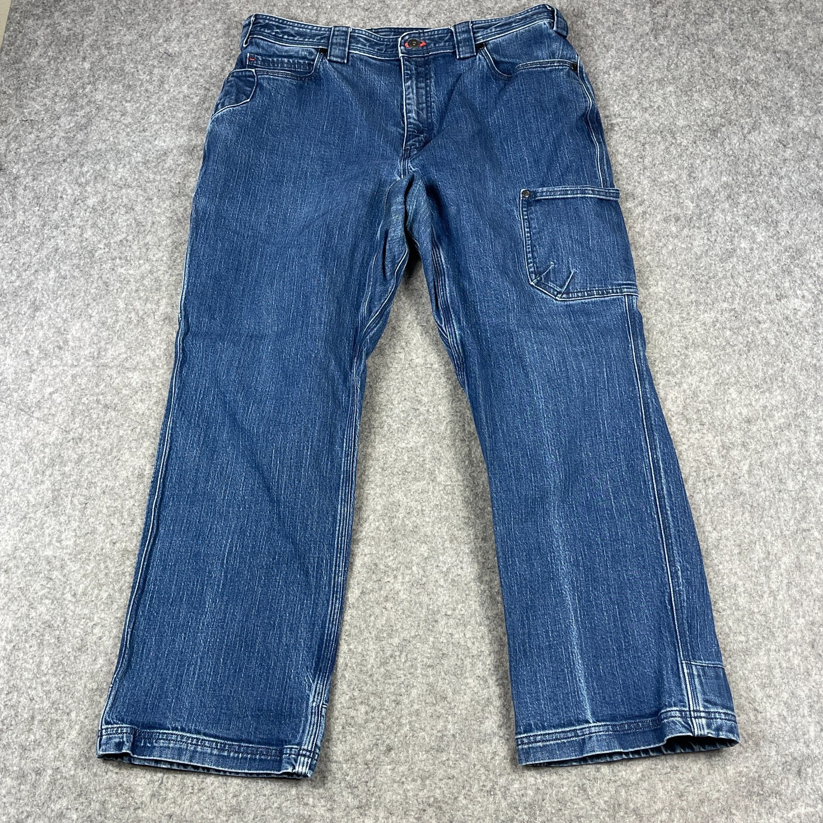 Alaskan Hardgear Duluth Trading Co Skagway Jeans Mens 38x30 Cordura Cargo Work Alaskan Hardgear Duluth Trading Co Skagway Jeans Mens 38x30 Cordura Cargo Work