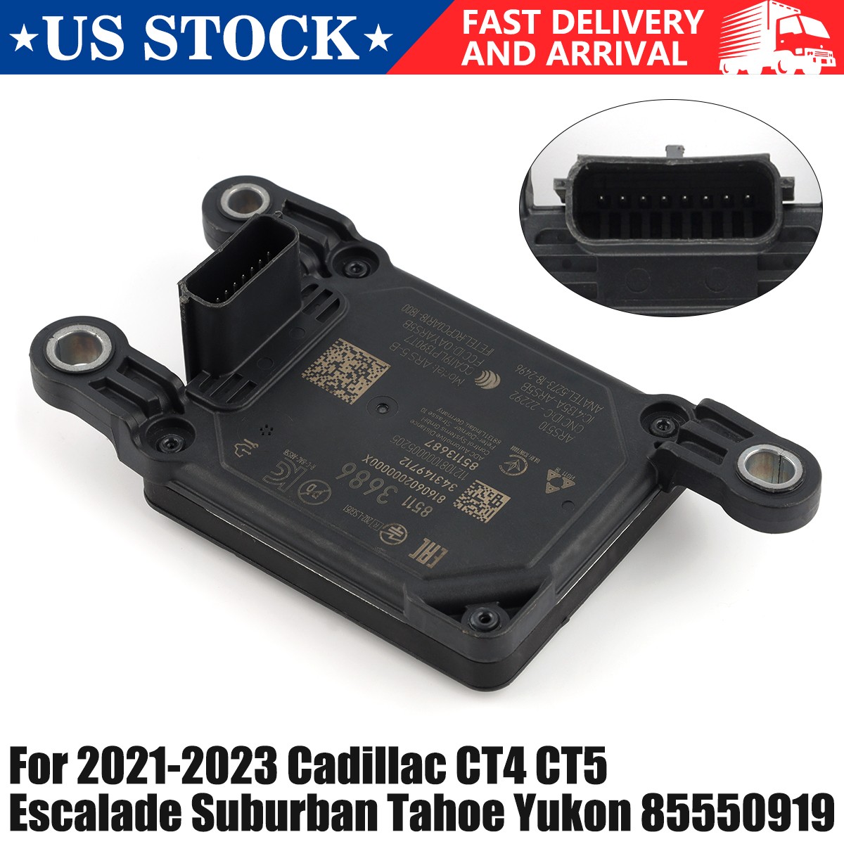 OEM Forward Range Radar Distance Sensor For 2020-2024 Cadillac CT4 CT5 #85000046