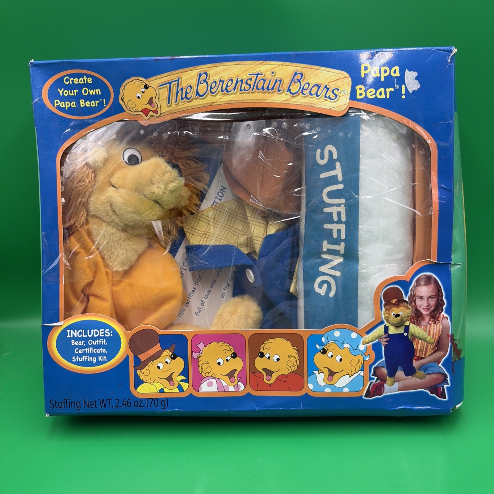 The Berestain Bears Create Your Own Papa Bear Stuffed Animal Kit The Berestain Bears Create Your Own Papa Bear Stuffed Animal Kit