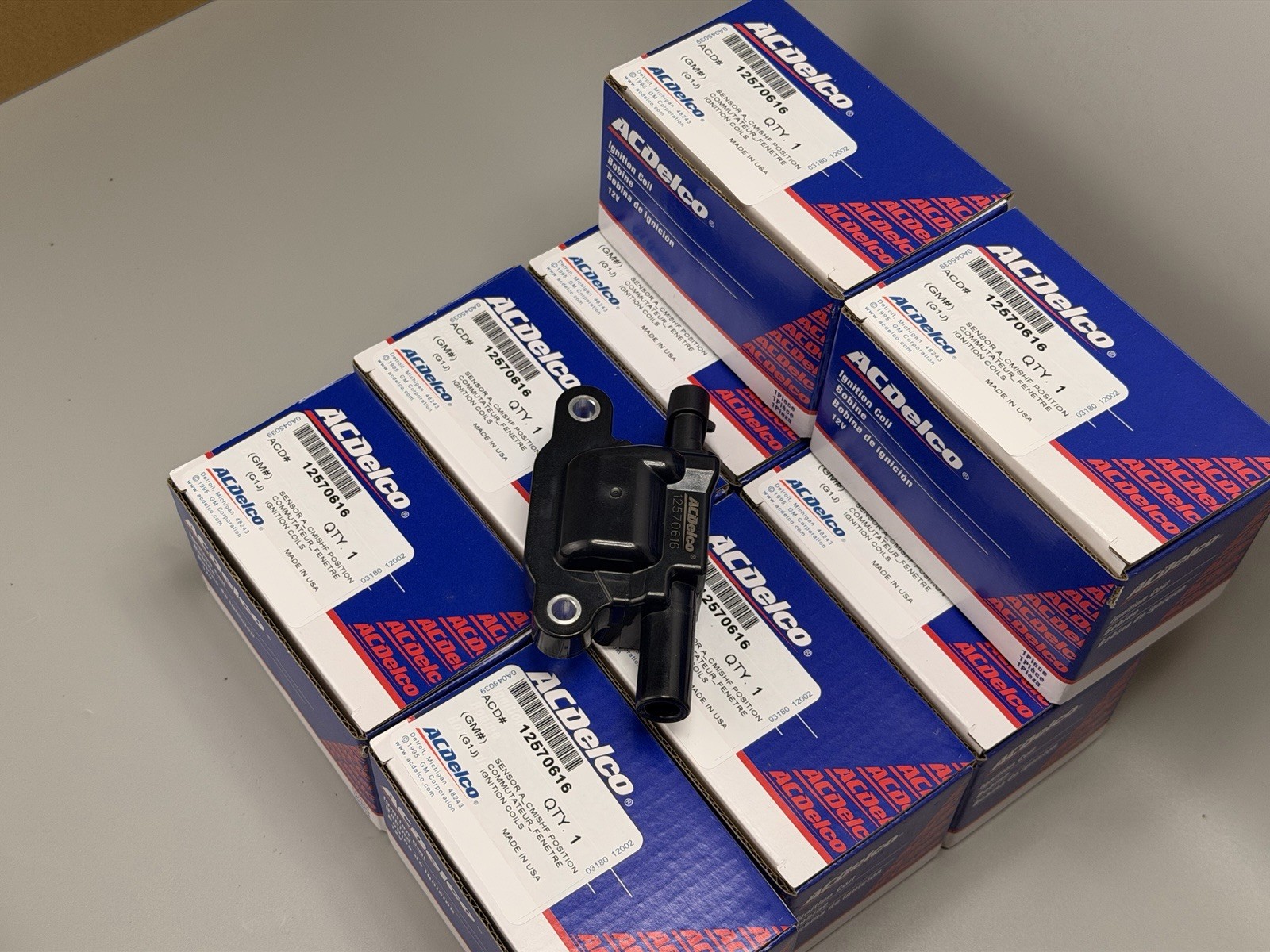 8PCS Genuine Ignition Coils D510C For Chevrolet GMC V8 12611424 12570616 UF413 8PCS Genuine Ignition Coils D510C For Chevrolet GMC V8 12611424 12570616 UF413