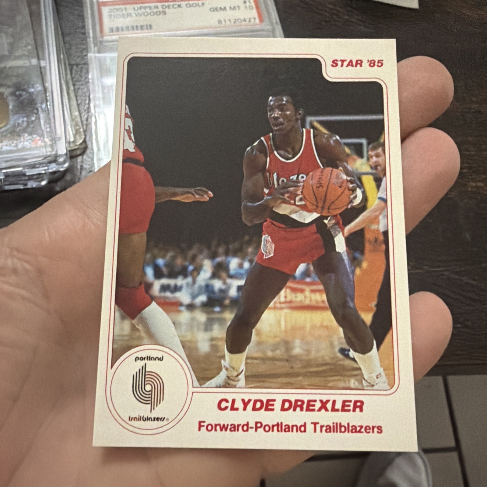 1984-85 Star Set-Break #165 Clyde Drexler NM-MT OR BETTER *