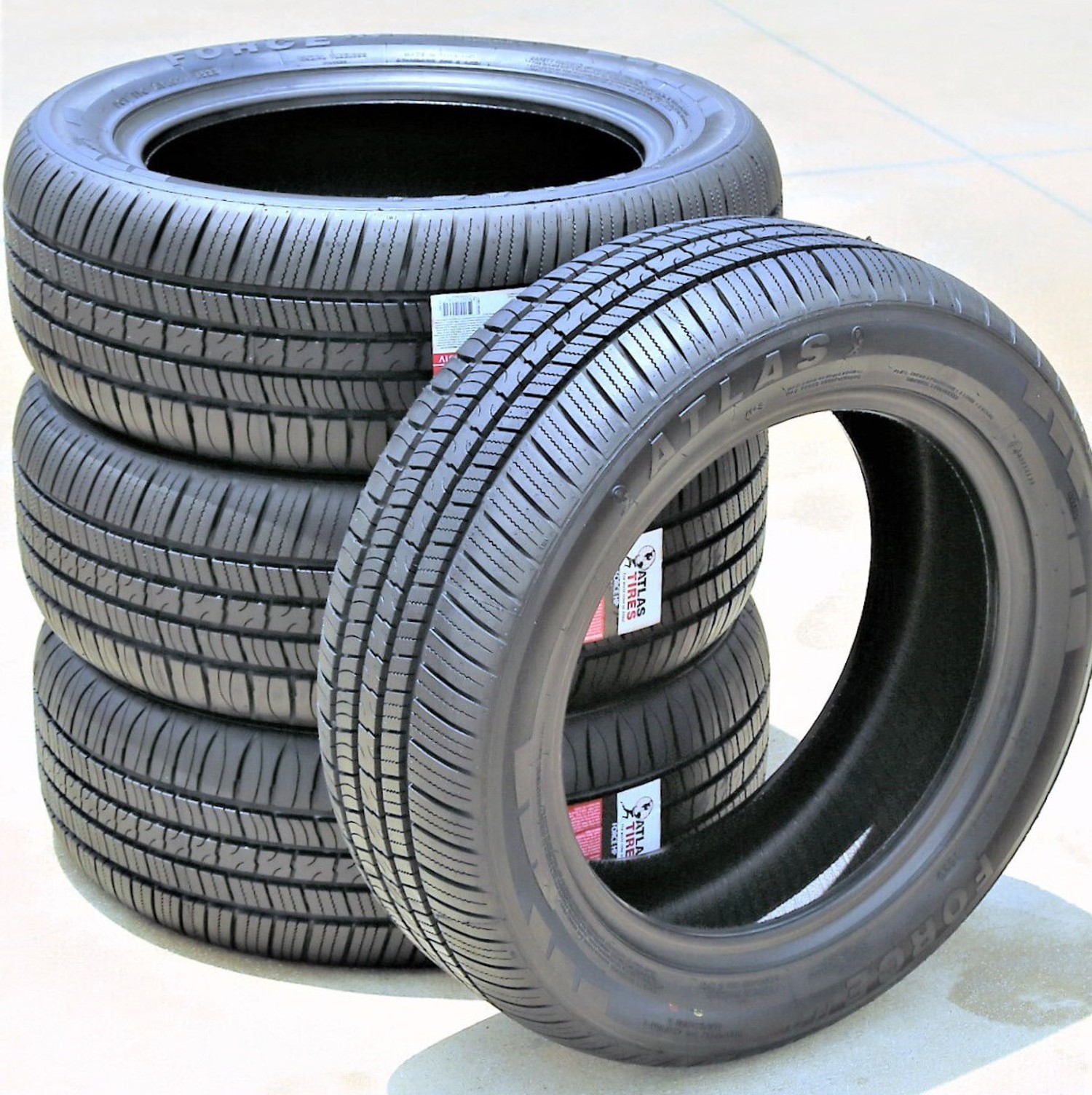 4 Atlas Tire Force HP 235/60R16 100H All Season 50k Mi Warranty 700AA