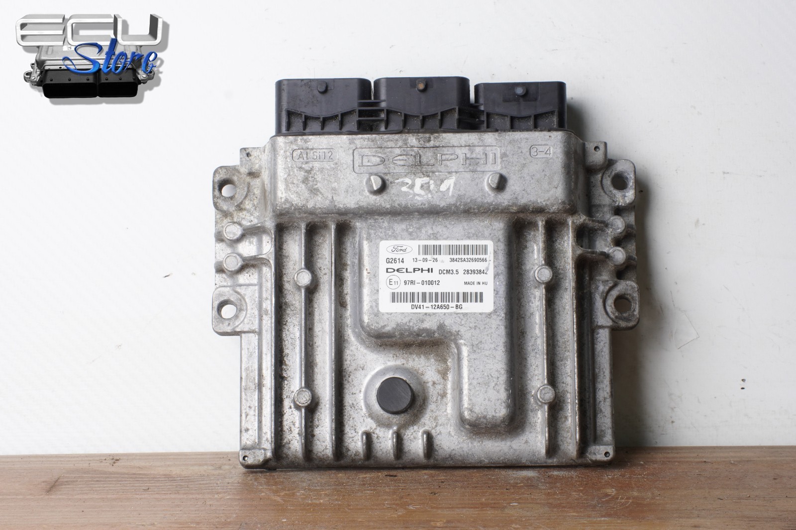 Ford Kuga 2.0 TDCI 2013 Engine Control Unit ECU DV41-12A650-BG 28393842 DCM3.5