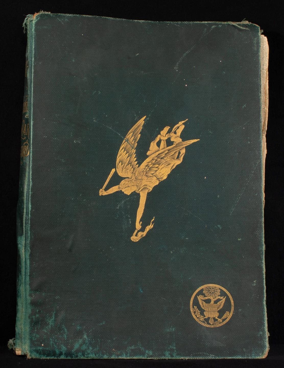 Antique Official and Illustrated War Book by Marcus Wright 1898