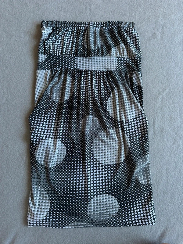 Y2K Op-Art Optical Retro Polka Dot tube dress Y2K Op-Art Optical Retro Polka Dot tube dress