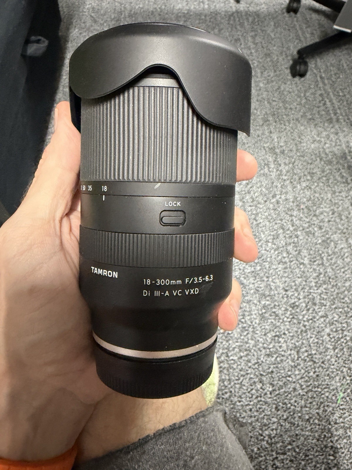 Tamron 18-300mm f/3.5-6.3 Di III-A VC VXD Sony E Zoom Lens 67mm
