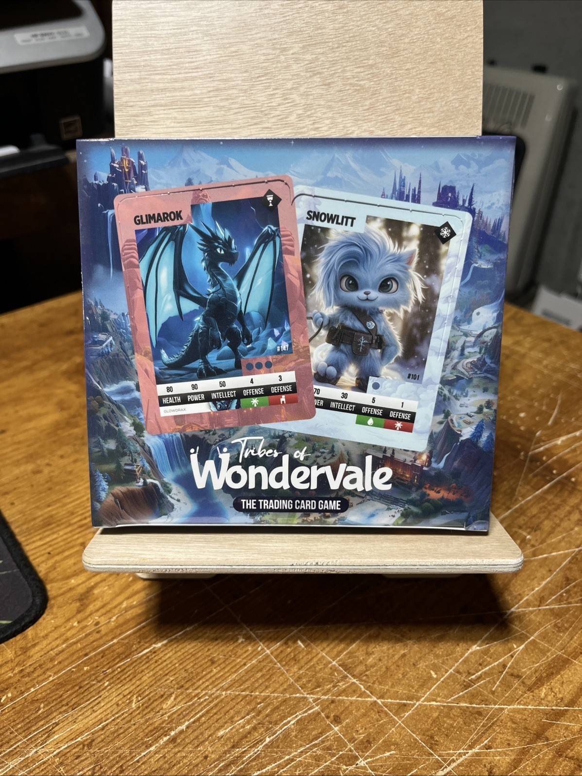 Tribes of Wondervale First Edition Sealed Battle Box 20 Packs per Box 200 Cards Tribes of Wondervale First Edition Sealed Battle Box 20 Packs per Box 200 Cards