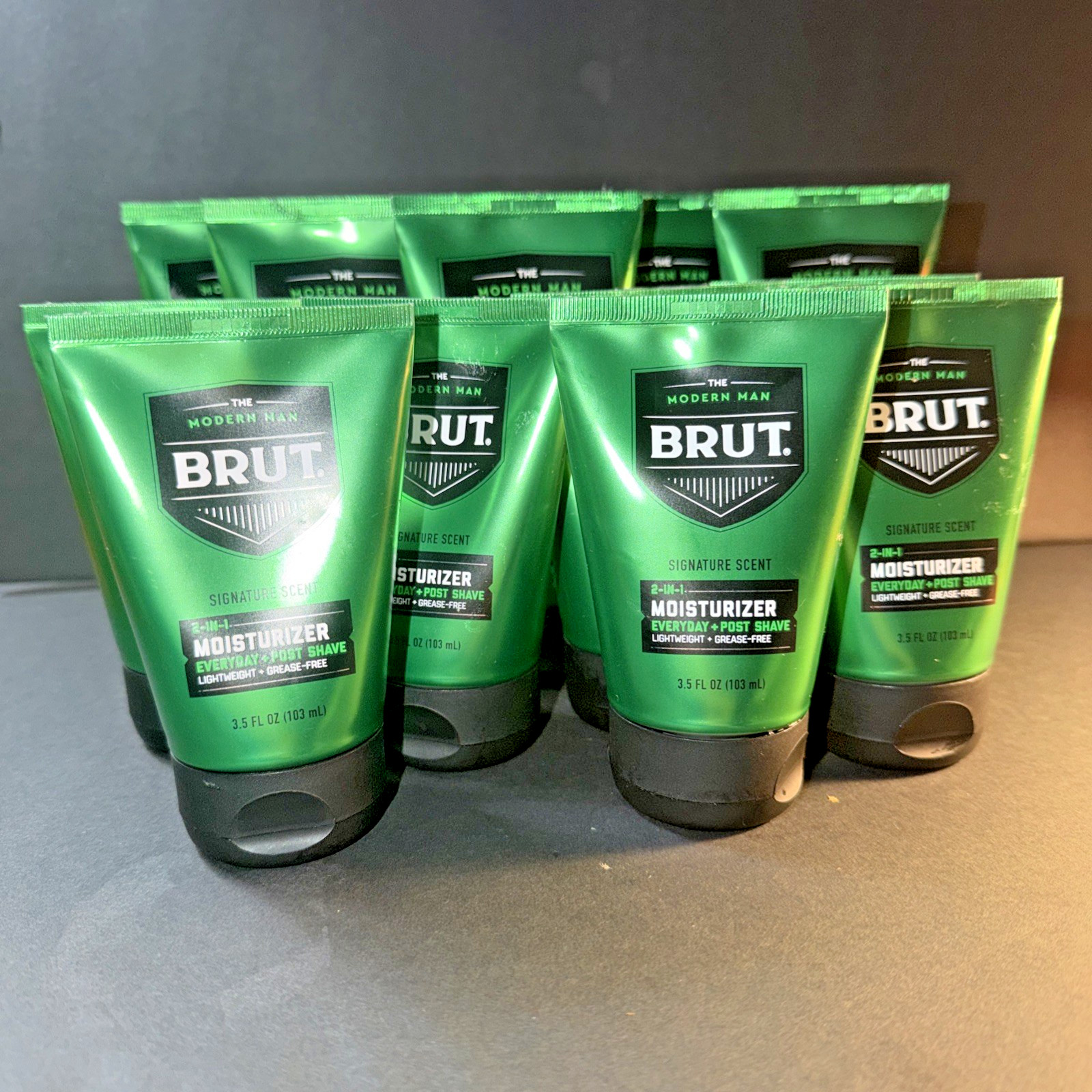 12 PK Brut Modern Man 3 in 1 All Over Wash 5 Oz(5) 2 In 1 Moisturizer 3.5 Oz (7)