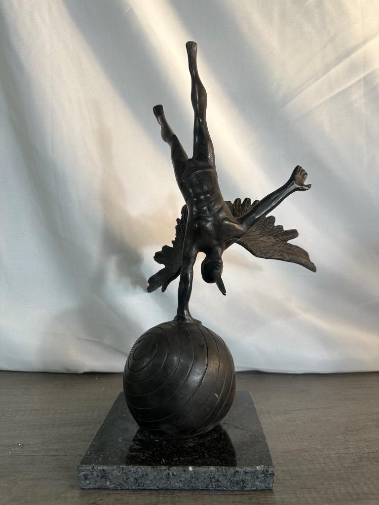JORGE MARIN BRONZE SCULPTURE \
