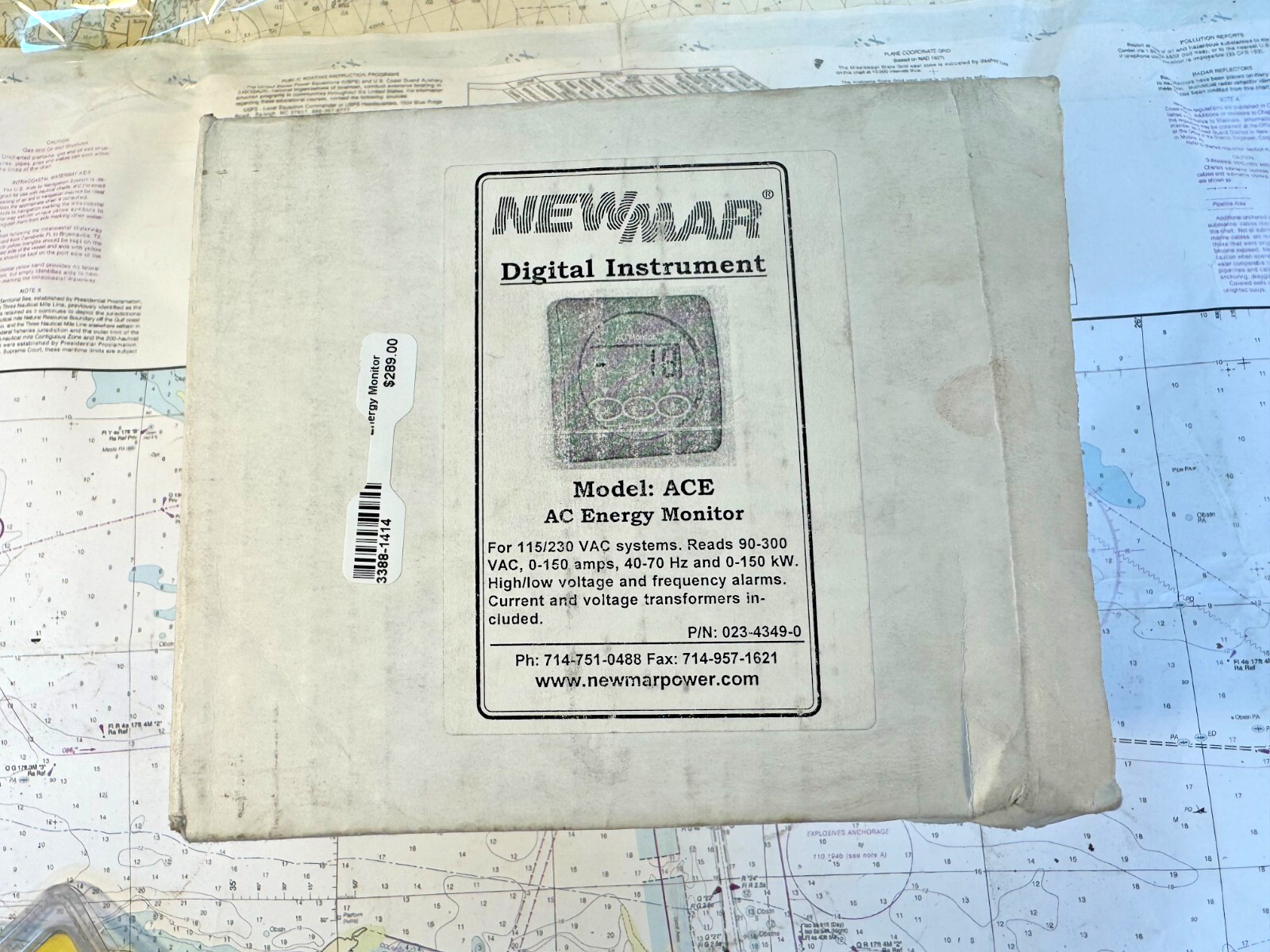 Newmar Ace Energy Meter 2.5 Display