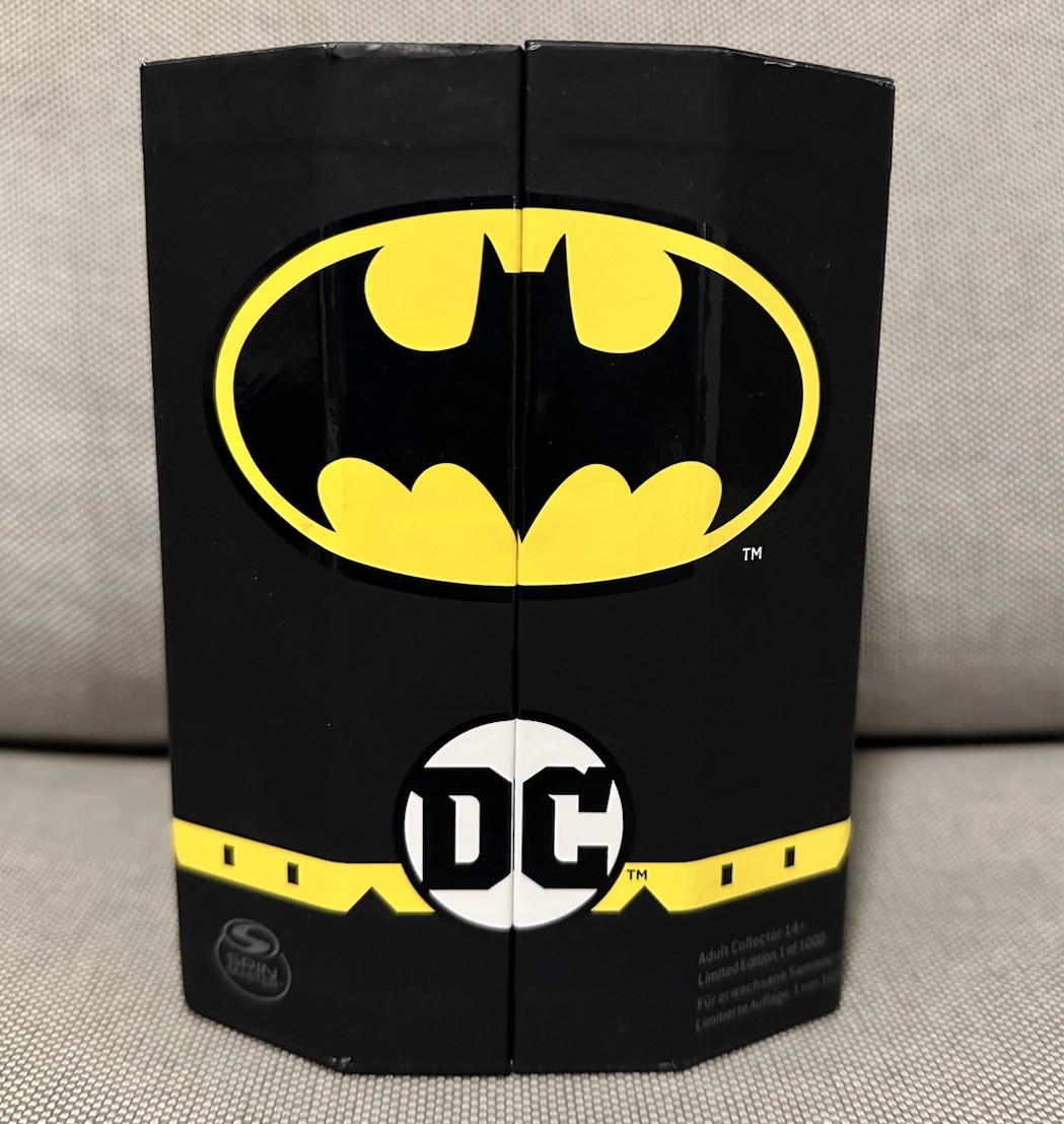 RARE 2020 DC Spin Master Batman COMIC CON Promo Figure Limited 1 of 1000 LE