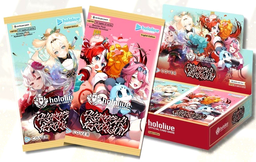 Hololive OCG English Set 06 Ayakashi Vermilion Booster Box Sealed New