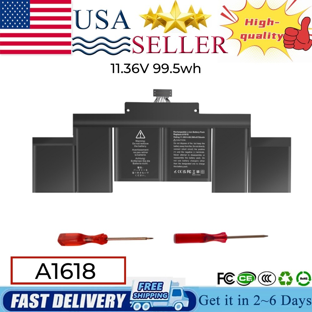 A1494 A1618 Battery for Apple MacBook Pro 15