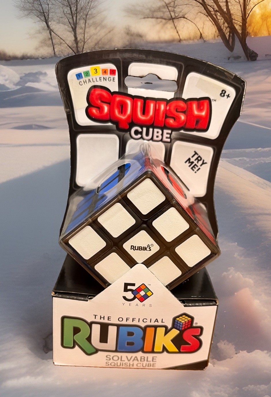 Rubik’s Cube SQUISH CUBE for Adults & Kids Ages 8+ Spin Master-FREE SHIP Rubik’s Cube SQUISH CUBE for Adults & Kids Ages 8+ Spin Master-FREE SHIP