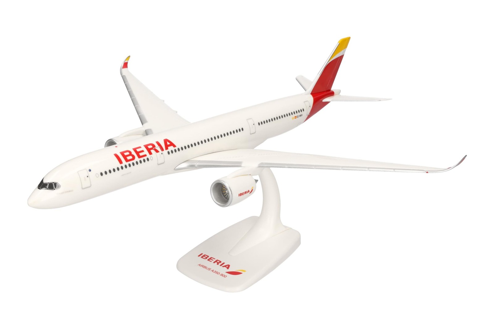 Herpa Snap-Fit Model Airplane Airbus A350-900 Iberia Plácido Domingo, Airpl Herpa Snap-Fit Model Airplane Airbus A350-900 Iberia Plácido Domingo, Airpl