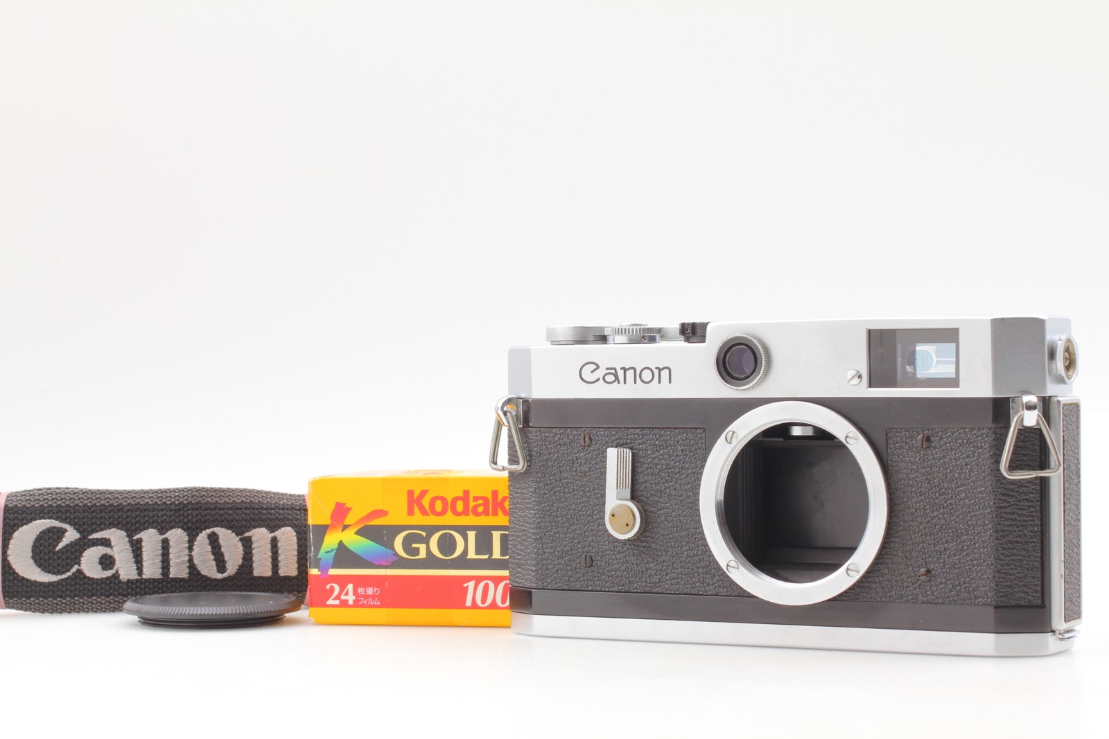 Exc+4 w/Strap : Canon P 35mm Rangefinder Film Camera Body LTM L39 Leica JAPAN