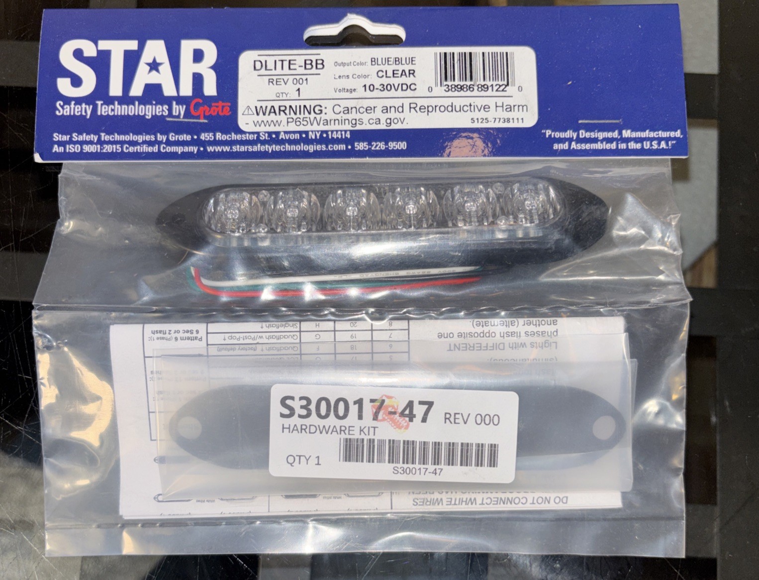 Star Safety Technologies DLITE-BB LED lighthead Star Safety Technologies DLITE-BB LED lighthead