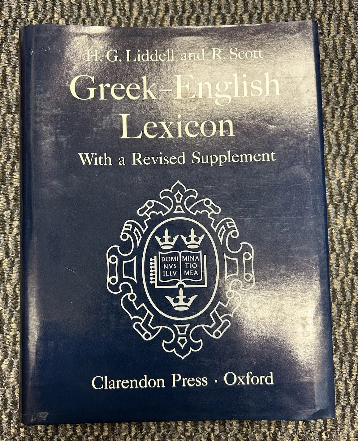 Greek-English Lexicon~With a Revised Supplement~By Henry G. Liddell~1996
