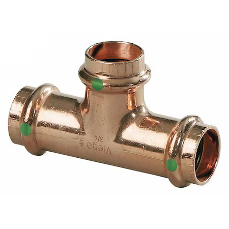 Viega 15483 Viega Propress Tee, 1-1/2\