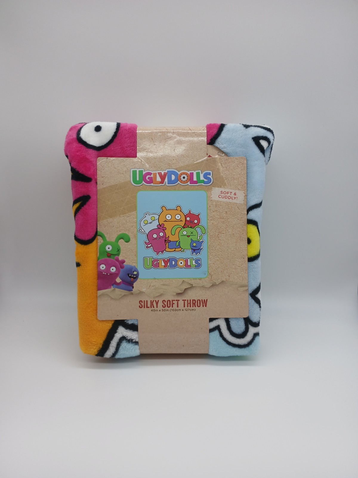 Ugly Dolls Silky Soft And Cuddly Throw Blanket 40”x50” 100% Polyester Soft NWT Ugly Dolls Silky Soft And Cuddly Throw Blanket 40”x50” 100% Polyester Soft NWT