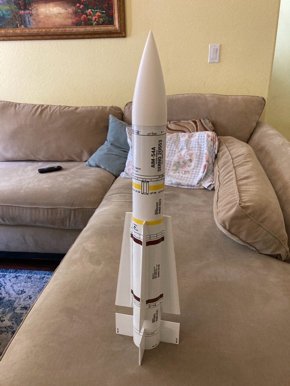AIM-54 Phoenix Missile Parts kit For LOC 2.56\
