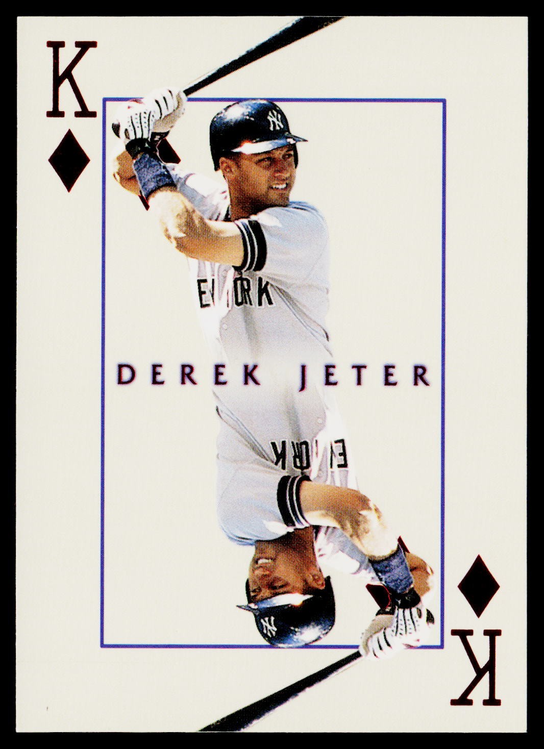 2000 Pacific Invincible #20 Derek Jeter Kings of the Diamond