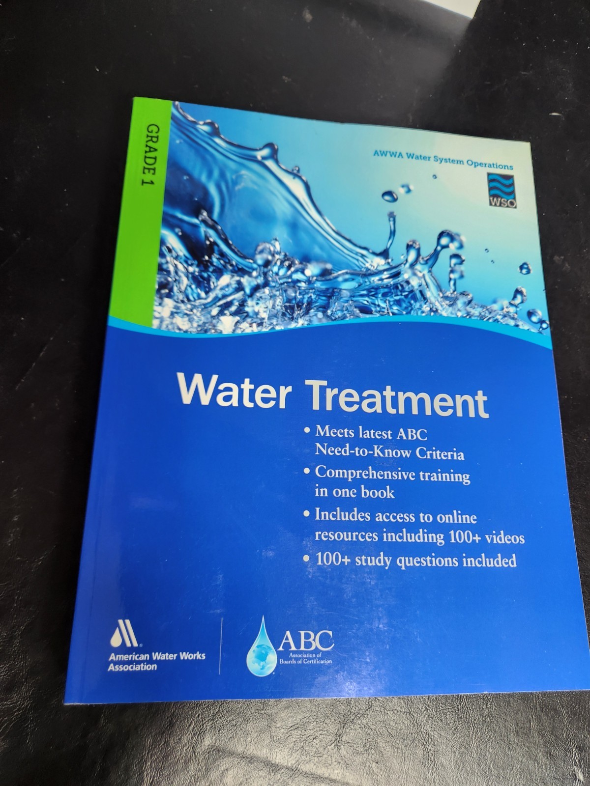 AWWA Water Treatment Grade 1 WSO Water System Operations 9781625761231AWWA Water