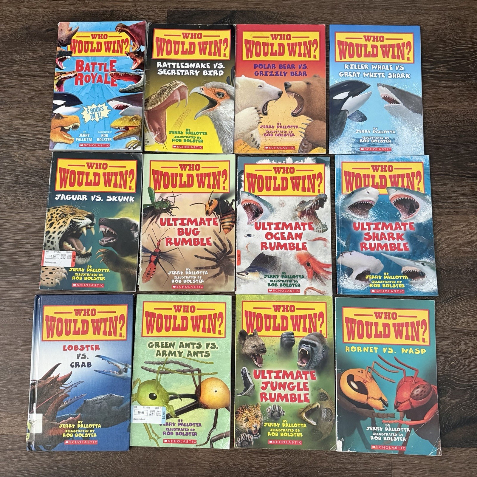 Who Would Win Books Lot of 12 Animal Battles Early Readers Scholastic Who Would Win Books Lot of 12 Animal Battles Early Readers Scholastic