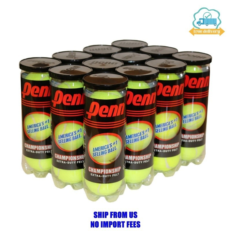 Penn Championship Extra Duty Tennis Balls (12 Cans, 36 Balls) Penn Championship Extra Duty Tennis Balls (12 Cans, 36 Balls)