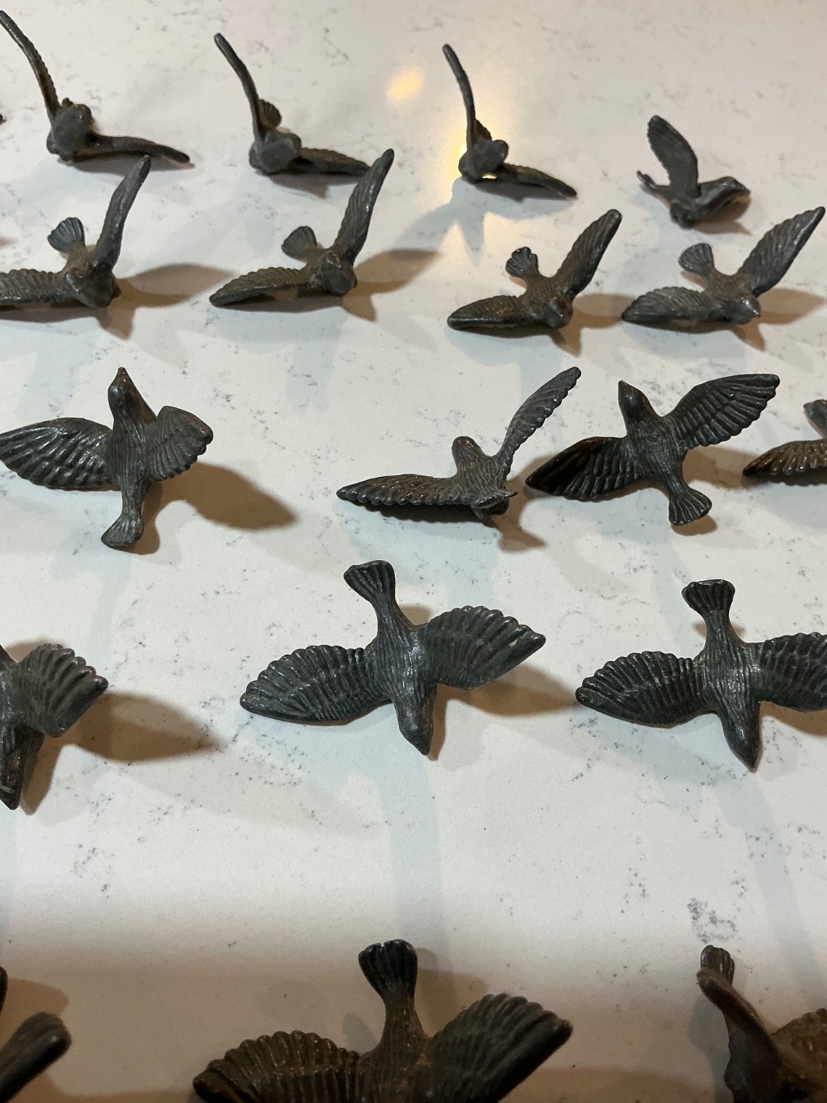 Vintage Lead Mini Bird figures. Great condition. Sold by piece Vintage Lead Mini Bird figures. Great condition. Sold by piece