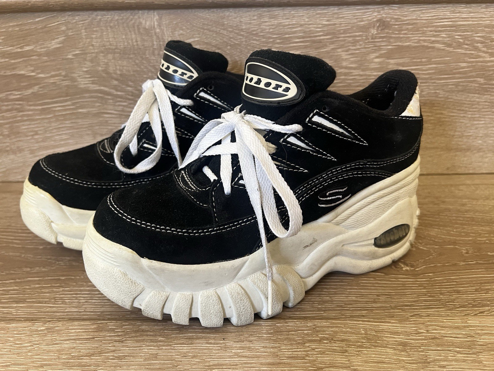 Vintage 90s Y2K Skechers Blaster Platform Sneakers Jammers Chunky 6 Vintage 90s Y2K Skechers Blaster Platform Sneakers Jammers Chunky 6