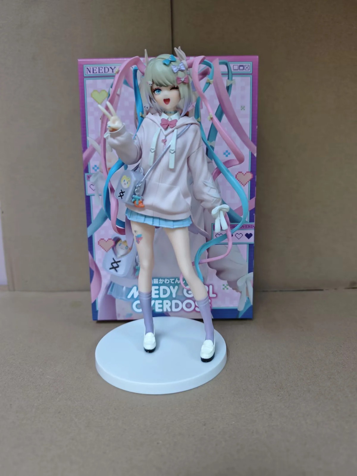 NEW NEEDY GIRL OVERDOSE Ame Figure Anime Girls Rain Parade KAngel Model No Box- NEW NEEDY GIRL OVERDOSE Ame Figure Anime Girls Rain Parade KAngel Model No Box-