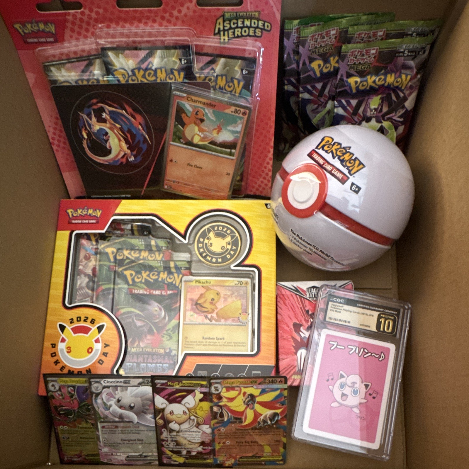 Ultimate Pokémon LOVER MYSTERY box- loaded w/ sealed product perfect for gifts 