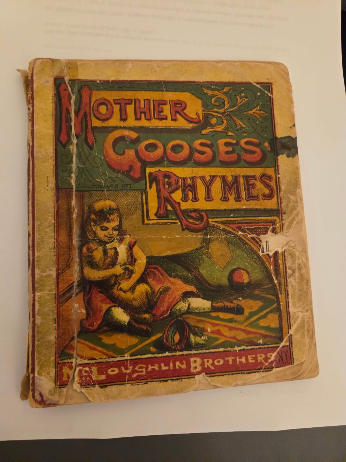 1880\'s Antique Mother Gooses Rhymes 1880\'s Antique Mother Gooses Rhymes