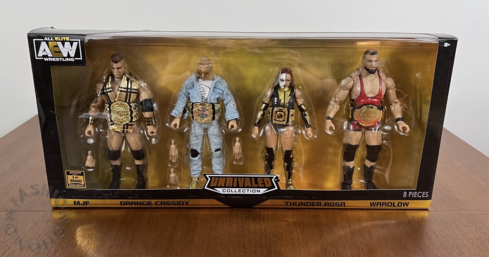 All Elite Wrestling AEW Unrivaled Champion 4 Pack Action Figures 1/3000 Jazwares All Elite Wrestling AEW Unrivaled Champion 4 Pack Action Figures 1/3000 Jazwares